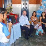Escola 8 de Maio comemora aniversário e recebe computador - Foto: Juarez Silveira/Educação
