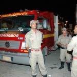 Bombeiros disponibilizam carros de combate a incêndio no Arraiá - Foto: Reinaldo Gasparoni/SSP