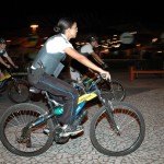 Policiamento ciclístico reforça atuação da PM no Arraiá do Povo - Foto: Reinaldo Gasparoni/SSP