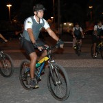 Policiamento ciclístico reforça atuação da PM no Arraiá do Povo - Foto: Reinaldo Gasparoni/SSP