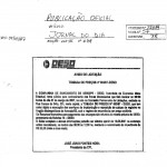 Deso esclarece informações deturpadas sobre publicações oficiais - Pregão 001/2007  Clique para ampliar