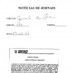 Deso esclarece informações deturpadas sobre publicações oficiais - Pregão 001/2007  Clique para ampliar
