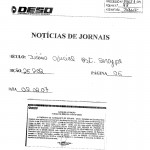 Deso esclarece informações deturpadas sobre publicações oficiais - Pregão 001/2007  Clique para ampliar