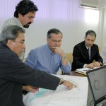 Governador discute com equipe a situação do SergipeTec - Foto: Janaína Santos/ASN