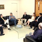 Governador recebe visita do presidente nacional do PC do B - Foto: André Moreira/ASN
