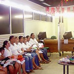 Alunas do curso técnico de enfermagem fazem doação de sangue - Foto: Ascom/Saúde