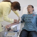 Funcionários do Banese doam sangue para abastecer Hemolacen - Foto: Isa Vanny