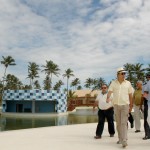 Governador visita obras de resort que funcionará na Barra dos Coqueiros - Foto: Janaína Santos/ASN