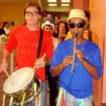 Servidores do HUSE comemoram aniversário junino - Foto: Ascom/Saúde