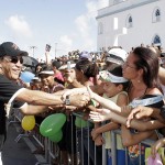 Governador acompanha passagem da Tocha do Pan por Aracaju - Foto: André Moreira/ASN