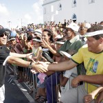 Governador acompanha passagem da Tocha do Pan por Aracaju - Foto: André Moreira/ASN