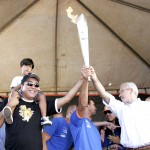 Governador acompanha passagem da Tocha do Pan por Aracaju - Foto: André Moreira/ASN
