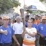 Governador acompanha passagem da Tocha do Pan por Aracaju - Foto: André Moreira/ASN