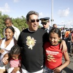 Governador acompanha passagem da Tocha do Pan por Aracaju - Foto: André Moreira/ASN