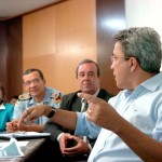 Governador recebe plano de gestão integrada da segurança - Foto: Márcio Dantas/ASN