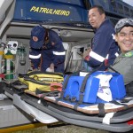 Samu realiza operação inédita durante passagem da Tocha do Pan - Foto: Isa Vanny