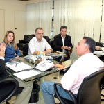Governador recebe diretor do Guia Quatro Rodas e Revista Viagem e Turismo - Foto: Andre Moreira/ASN