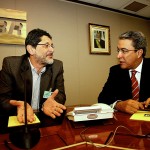 Marcelo Déda trata de novos investimentos da Petrobras em Sergipe - Foto: Marco Terranova