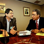 Marcelo Déda trata de novos investimentos da Petrobras em Sergipe - Foto: Marco Terranova