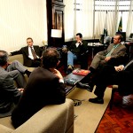 Déda conhece sistema de monitoramento de segurança do Rio de Janeiro - Foto: Marco Terranova