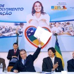 Governador e ministro lançam Plano de Desenvolvimento da Educação - Foto: Márcio Dantas/ASN