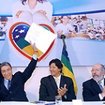 Governador e ministro lançam Plano de Desenvolvimento da Educação - Foto: Márcio Dantas/ASN