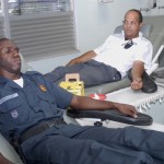Hemolacen recebe doações de sangue de policiais da Radiopatrulha - Foto: Isa Vanny