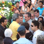 Governador comparece a sepultamento de Maria José Machado - Foto: André Moreira/ASN