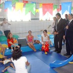 Ministro visita escola de educação especial em Aracaju - Foto: José Santana Filho/Educação