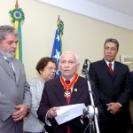 Exgovernador Seixas Dória recebe maior comenda da República - Foto: Márcio Dantas/ASN