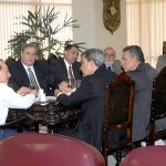 Governador participa de audiência com ministro Tarso Genro - Foto: Sérgio Amaral