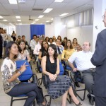 Hemolacen realiza primeira coleta de sangue na Caixa Econômica - Foto: Márcio Garcez/Saúde