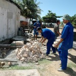 Deso realiza obras de esgotamento sanitário na Orlinha da Atalaia - Foto: Janaína Santos/ASN