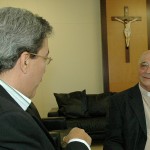 Governador recebe visita do arcebispo de Aracaju - Foto: Janaína Santos/ASN
