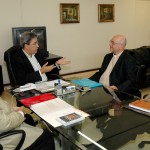 Governador recebe visita do arcebispo de Aracaju - Foto: Janaína Santos/ASN