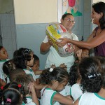 Parceria entre Governo e Rally beneficia centro social no Coqueiral - Foto: Janaína Santos/ASN