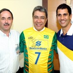 Governador recebe visita do exlevantador da seleção de vôlei Maurício - Foto: André Moreira/ASN
