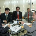 Déda recebe representantes da Associação Sergipana do MP - Foto: Janaína Santos/ASN