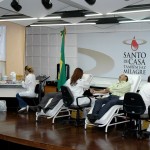 Marcelo Déda lança campanha de doação de sangue de servidores - Foto: Janaína Santos/ASN