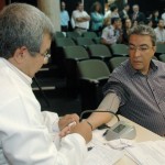 Marcelo Déda lança campanha de doação de sangue de servidores - Foto: Janaína Santos/ASN