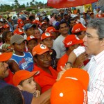 Marcelo Déda participa de inaugurações em Indiaroba - Foto: Márcio Dantas/ASN