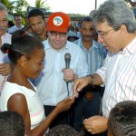 Marcelo Déda participa de inaugurações em Indiaroba - Foto: Márcio Dantas/ASN
