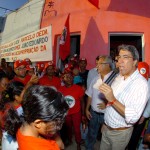 Marcelo Déda participa de inaugurações em Indiaroba - Foto: Márcio Dantas/ASN