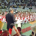 Governador parabeniza Dom Lessa por 25 anos de episcopado - Foto: André Moreira/ASN