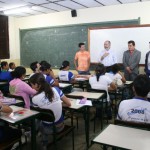Secretário visita escolas na região CentroSul - Foto: Juarez Silveira/Educação