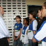 Secretário visita escolas na região CentroSul - Foto: Juarez Silveira/Educação