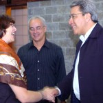 Marcelo Déda recebe missão da Unesco em jantar - Foto: Márcio Dantas/ASN