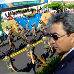 Marcelo Déda prestigia o desfile de 7 de Setembro - Foto: Márcio Dantas/ASN