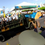 Marcelo Déda prestigia o desfile de 7 de Setembro - Foto: Márcio Dantas/ASN