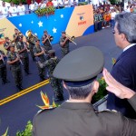 Marcelo Déda prestigia o desfile de 7 de Setembro - Foto: Márcio Dantas/ASN